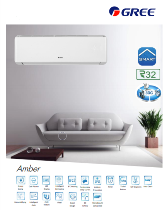 gree amber air conditioner